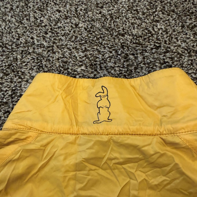 Brooks-Range Mountaineering Short Sleeve Mens M Grid Fleece 1/4 zip Shirt Yellow gallery