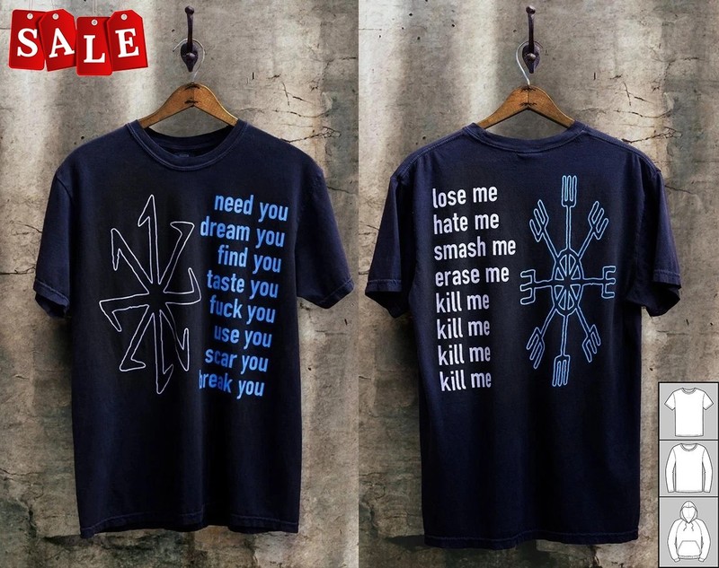 New Nine Inch Nail 1995 Eraser DE Gift For Fans Unisex S-5XL Shirt SS496