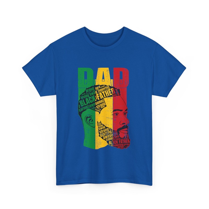 Dad Shirt, African American Colors Black History Father’s Day Shirt