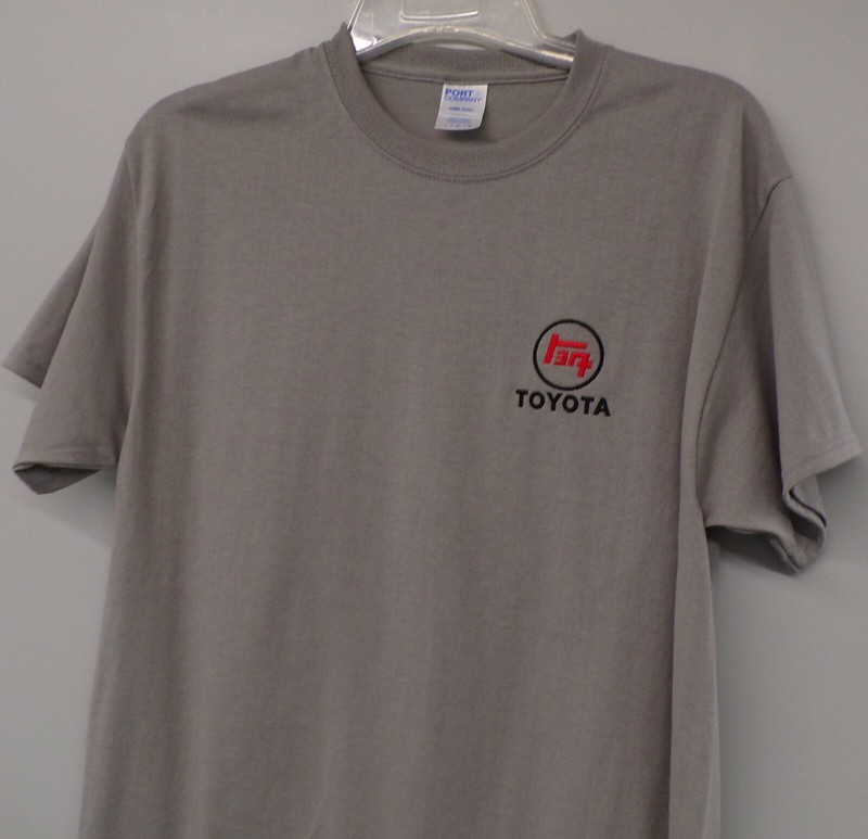 Toyota Old Logo Embroidered Adult T-Shirt S-6XL, LT-4XLT New