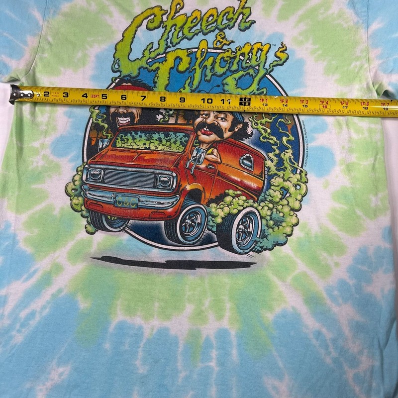 Liquid Blue Cheech & Chong Tie Dye T-Shirt Size M gallery