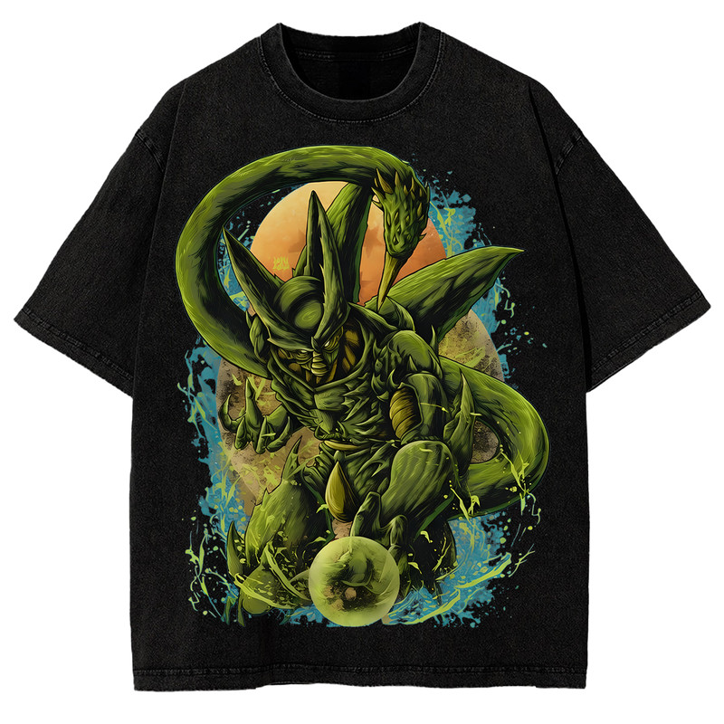 DBZ Perfect Cell Graphic Tee Fans And Lovers Anime T-Shirt