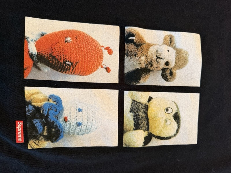 Supreme Mike Kelley Ahh Youth Tee FW18 Black Large 100% Authentic gallery