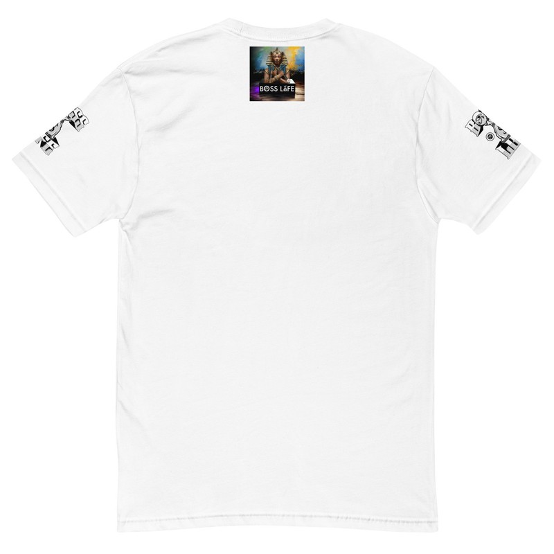 Boss Life African Money, egyptian pharaoh back Short Sleeve T-shirt gallery