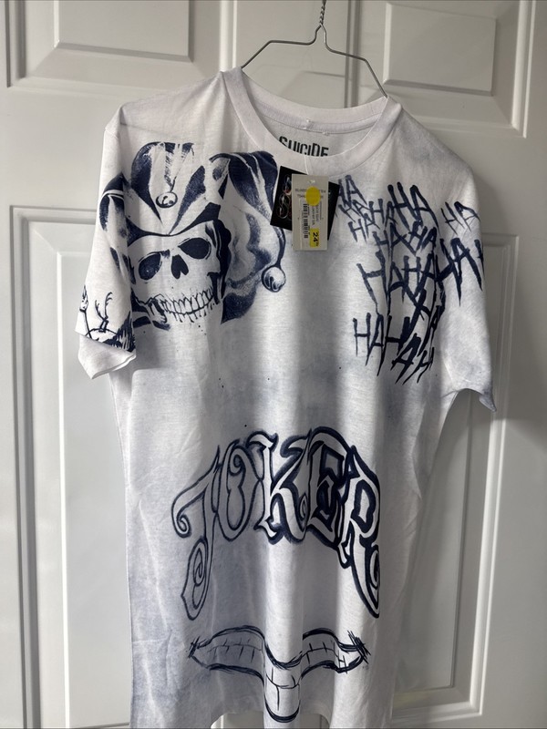 DC Comics Suicide Squad Joker T-Shirt Men’s Size M NWT