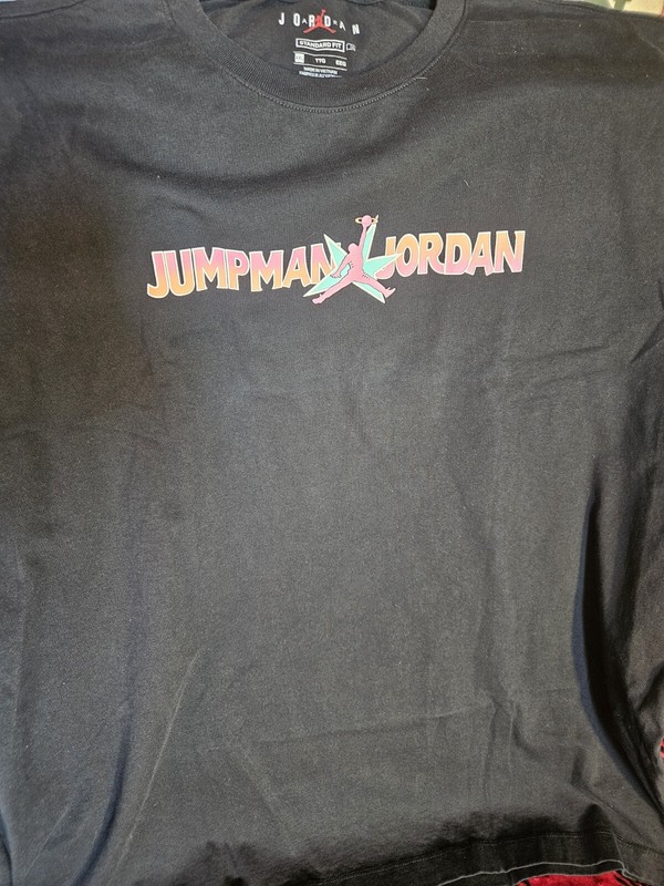 Nike Air Jordan Retro 11 Jumpman Graphic Short Sleeve T-Shirt XXL Used