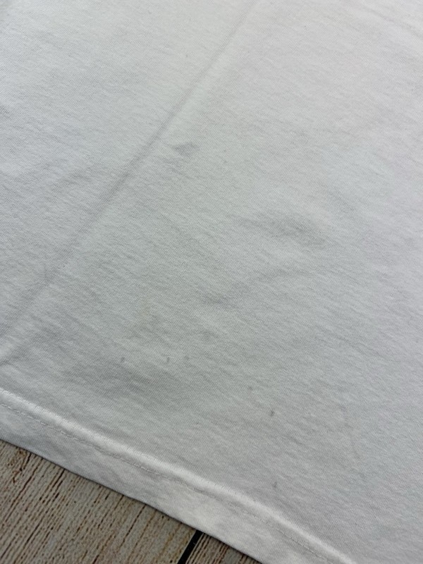 Vintage 90s Cheyenne Outfitters First USA Cowboy Horse Western White T Shirt XL gallery