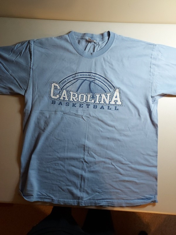 2008 ACC Basketball Regular Season Champions T-Shirt North Carolina Tarheels