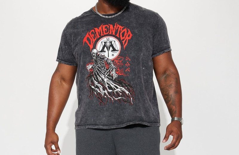 Hogwarts Harry Potter Dementor Dark Soul Tee Shirt New