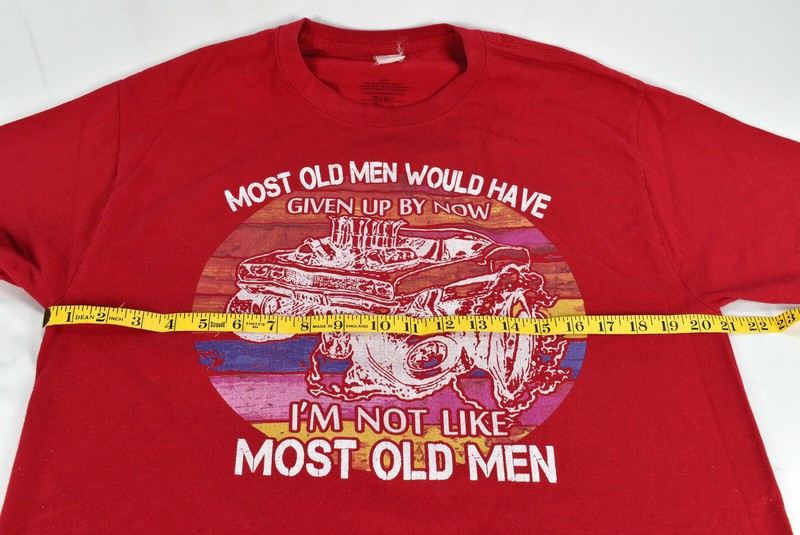 Hot Rod Most Old Men Would Have Given Up By Now Tee Shirt Large gallery