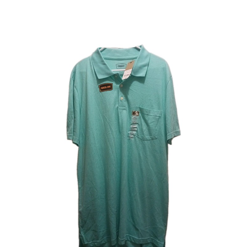 Foundry Supply Co.mens T-Shirt .Color Turque Jaspe size Large T.RN#93677