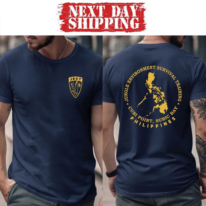 JEST School Jungle Environment Survival Training Subic Bay Philippines T Shirt gallery