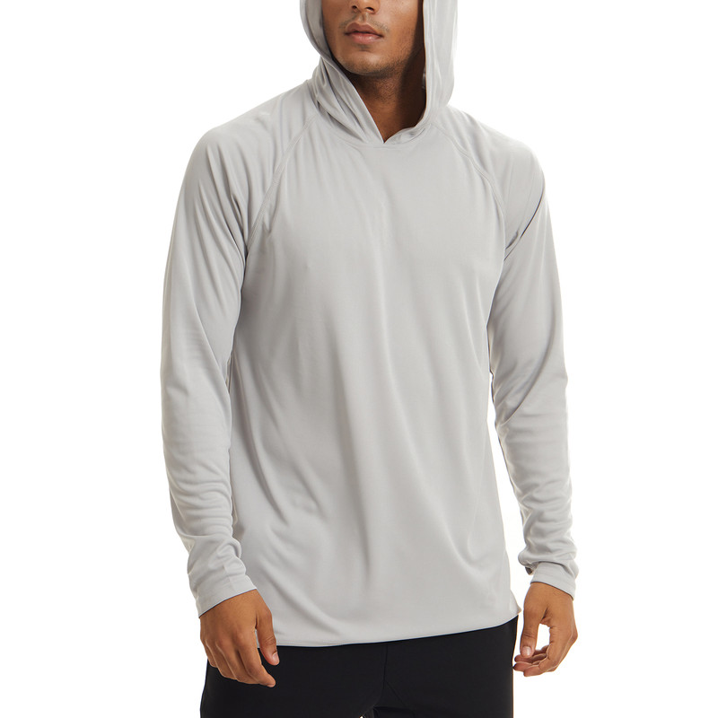 Men's UPF 50+ Sun Protection Hoodie Shirts Long Sleeve Fishing Shirts Outdoor gallery