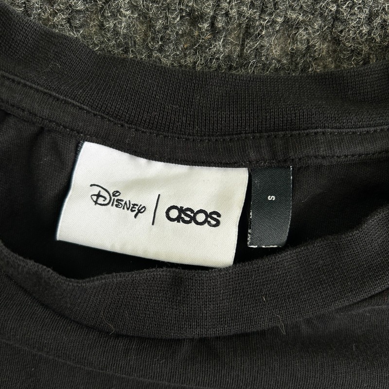 Disney asos Lilo & Stitch T Shirt Black S Oversized Boxy Fit 626 Entertainment gallery