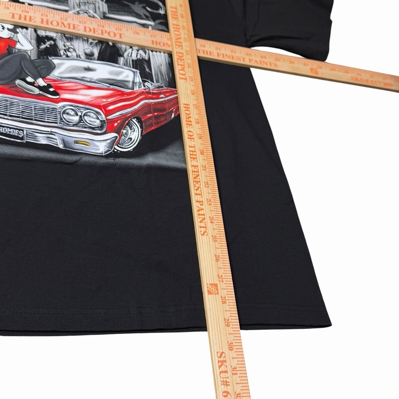 Betty Boop x Homies Collab RETRO T Shirt Size XL Black Tee La Boopita 2026 NEW gallery
