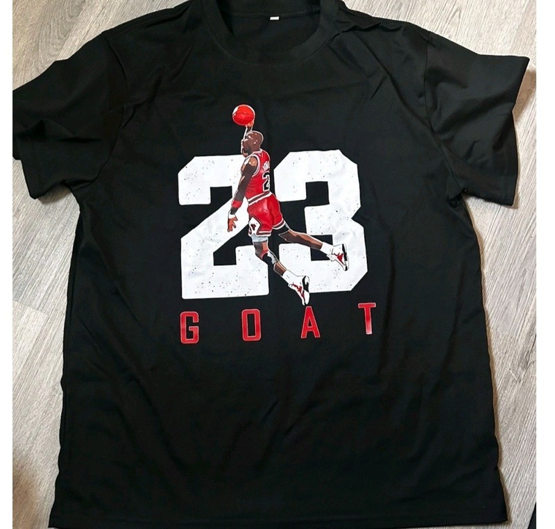 Number 23 Jumpman Tribute T-Shirt Large