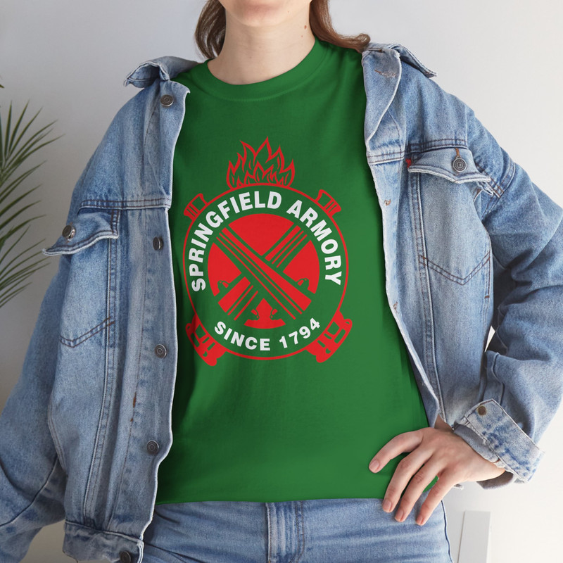 New Springfield Armory Logo Men's T-Shirts American Size Tees gallery