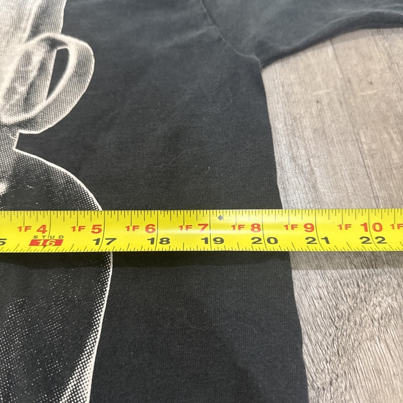 Vintage 1992 Tin Man AOP ShirtSize Large Black Stanley Desantis Wizard Of Oz gallery