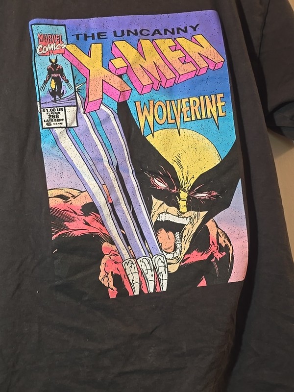 X-Men Uncanny Wolverine Claw Marvel Comics Officially Licensed Adult T-Shirt M gallery