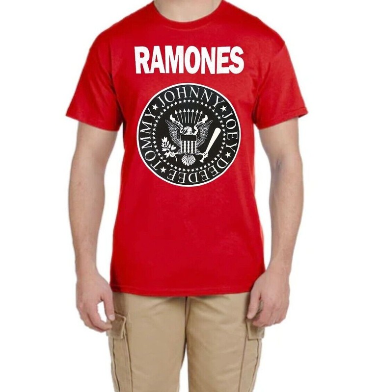 RAMONES PUNK ROCK Black T Shirt gallery