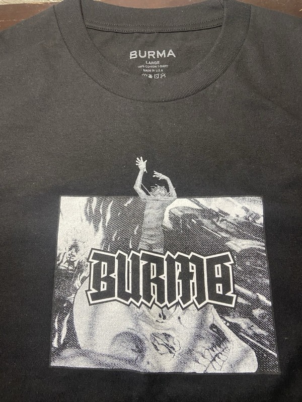 Burma- Drowning Tee Size Large (Size L) New Burma Mfg gallery