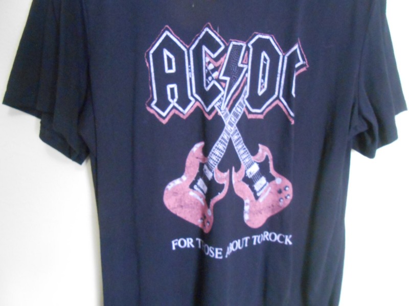 AC DC FOR THOSE ABOUT TO ROCK T-SHIRT MEN'S SZ XXL 2021 MACHINE WASHABLE IN COLD gallery