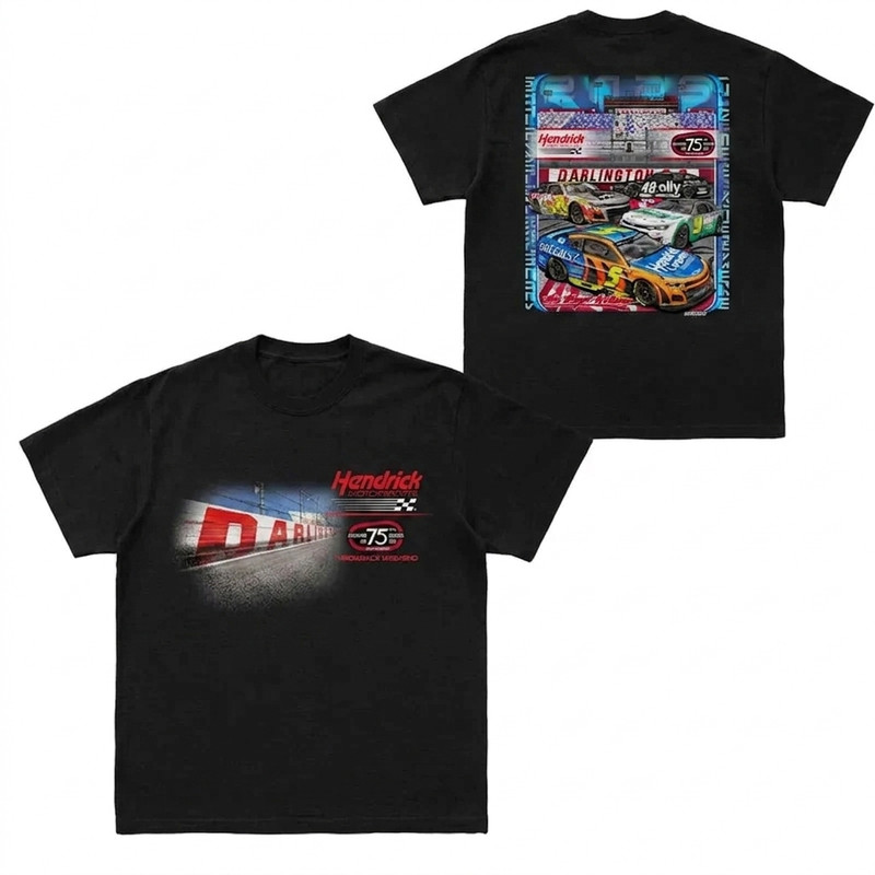 Hendrick Motorsports Darlington Shirt NASCAR Racing Graphic Tee