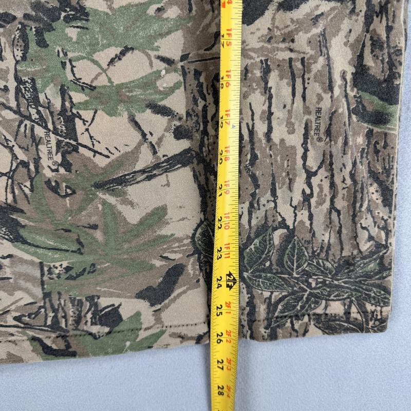Vintage Realtree Shirt Mens XL Brown Camo Long Sleeve Crewneck Hunting Outdoor gallery
