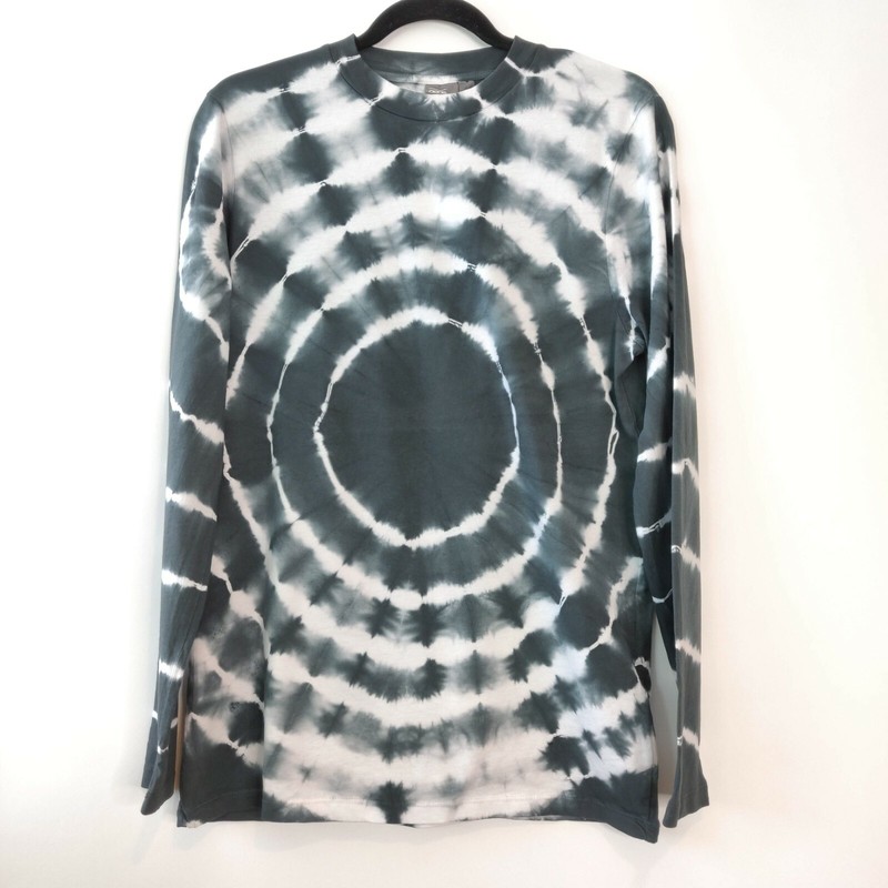 Asos NWT Unisex Sz 2XS Tie Dye L.A. Happy Face Graphic Long Sleeve T-Shirt Top gallery