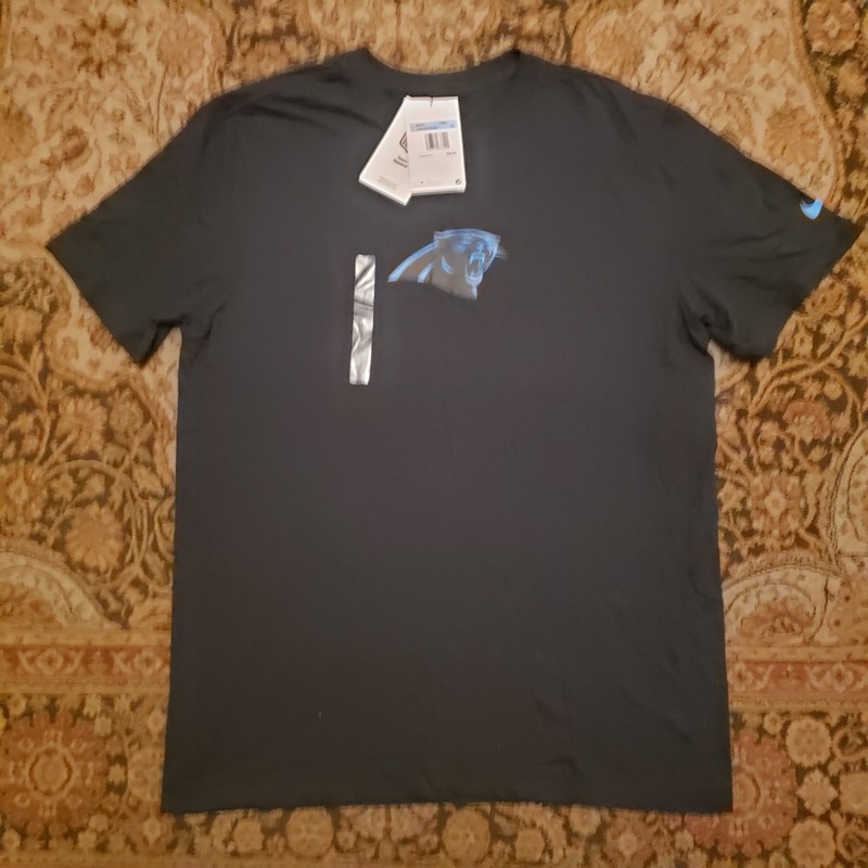 New Nike Men’s Carolina Panthers Shirt The Nike Tee Size M Medium NWT $35 NFL