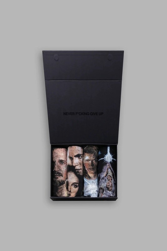 DARC SPORT STAR WARS SERIES “SIDE-BY-SIDE” TEE BOX SET IN BLACK. SIZE MEDIUM