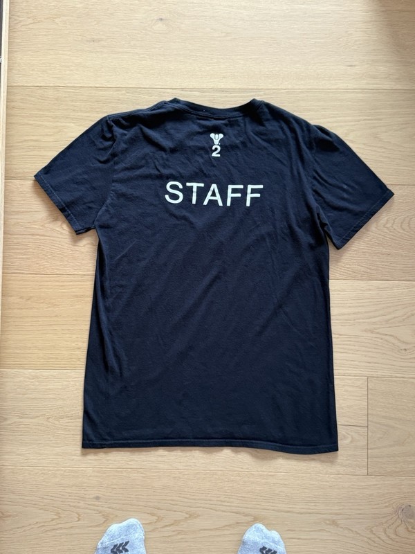 Destiny 2 Bungie Video Game Staff Black Cotton T Shirt Size Men’s Medium gallery