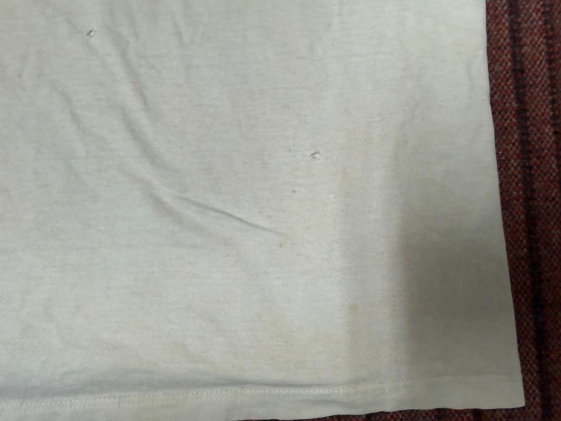 MENS USED VINTAGE 90S DUCKS UNLIMITED WHITE LAB DOG HUNTING SHIRT SIZE XL gallery