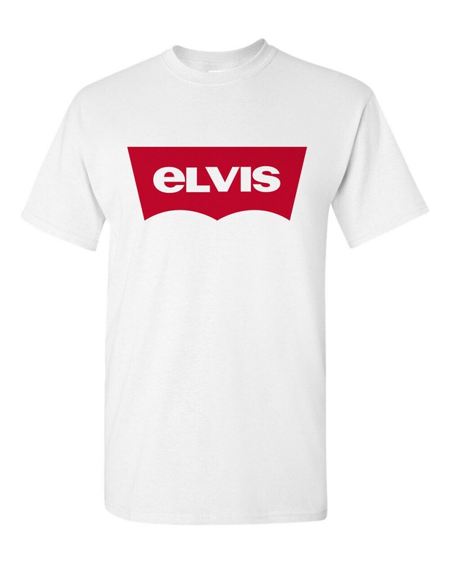 Retro Style T-shirt Novelty Design Groovy 70’s 60’s Elvis Funny