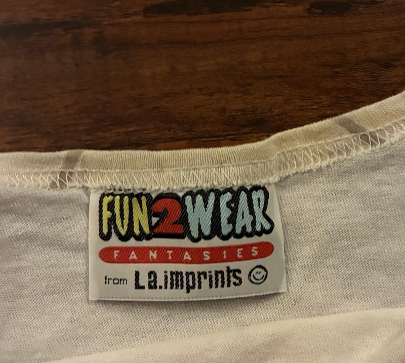 Rare Vintage La Imprints Fun2wear Beach Body Shirt One Size Fits Most gallery
