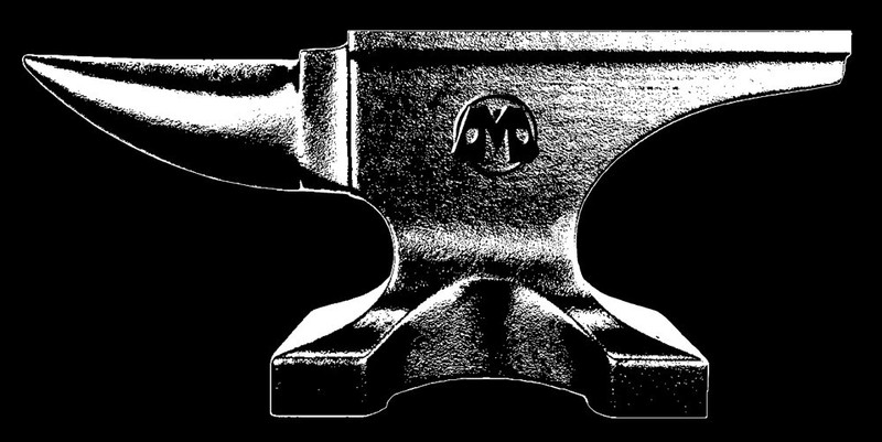 Black Anvil Shirt (vintage retro industrial blacksmith acme cartoon iron steel)