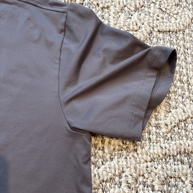 Rhone Element Shirt Mens Medium Charcoal Gray Cotton Blend Short Sleeve Tee gallery