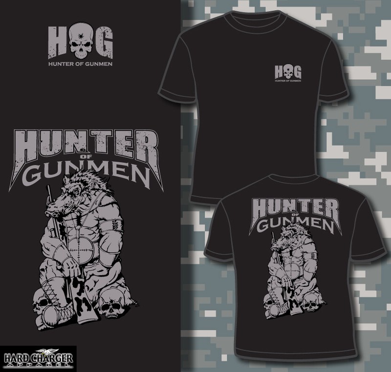 HOG – Hunter of Gunmen 0317 8541 Sniper Lejeune Pendleton Okinawa T-shirt