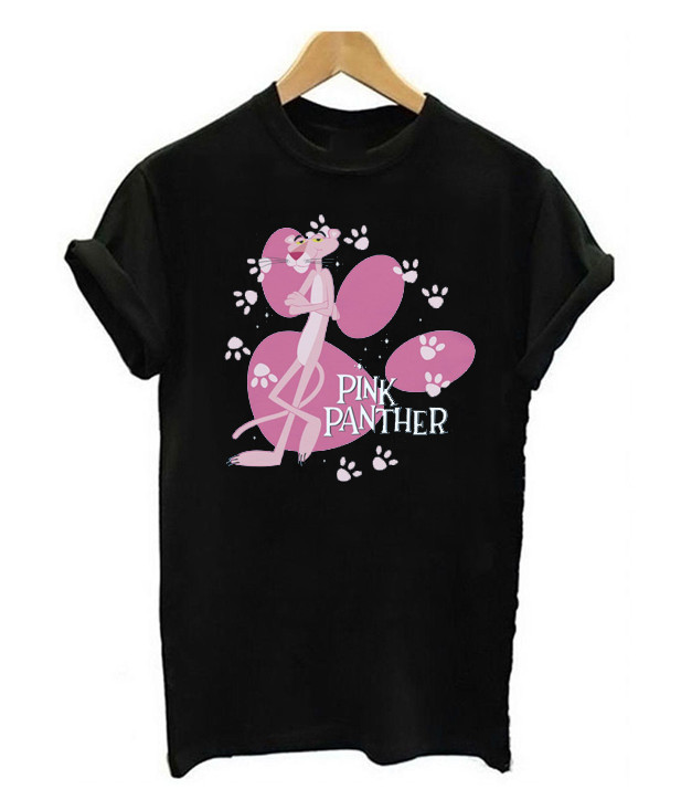 The Pink Panther Movie Cartoon Tee men And Women T shirt S-4XL SG345