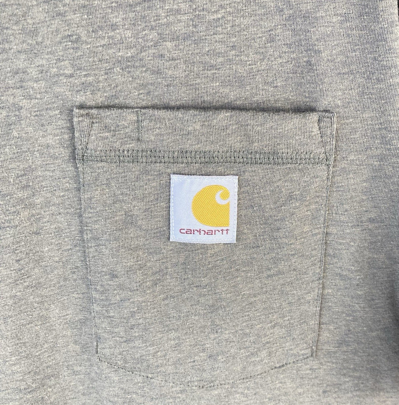 Carhartt Force Men's T Shirt Green Front Pocket Relaxed Fit TK6652-M Size XL gallery
