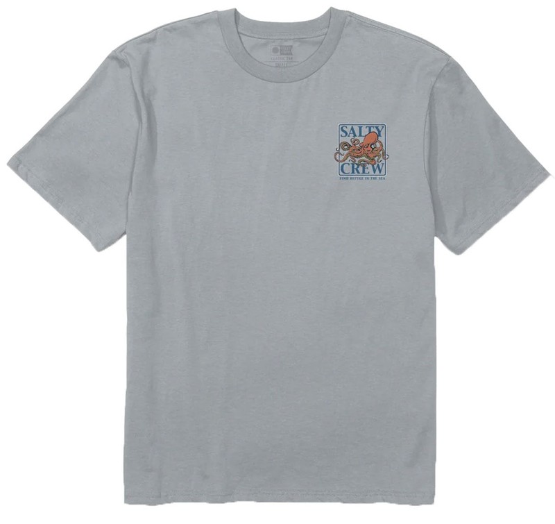 Salty Crew Ink Slinger Classic Short Sleeve T-Shirt – Relaxed Fit Soft Spun Cott