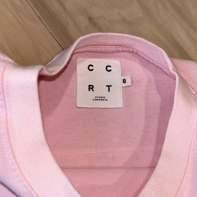 Studio Concrete 1 TO 10 Love 9 Tee pink T-Shirt Short Sleeve *Stain Size 0 gallery