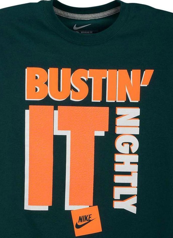 Nike “Bustin’ It Nightly” T-Shirt Atomic Teal Mens Small Medium Large XL 2XL 3XL gallery