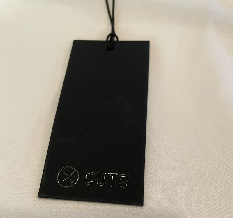 NWT Cuts Clothing Always On (AO) Curve Hem Tee Signature Fit White Men's XL gallery