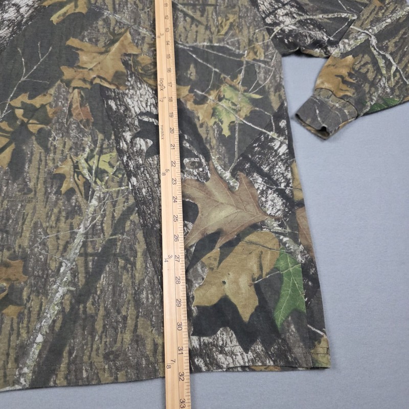 Mossy Oak Shirt Mens XXL Break Up Camo Bottomland Hunting Vtg Jerzees Outdoors gallery