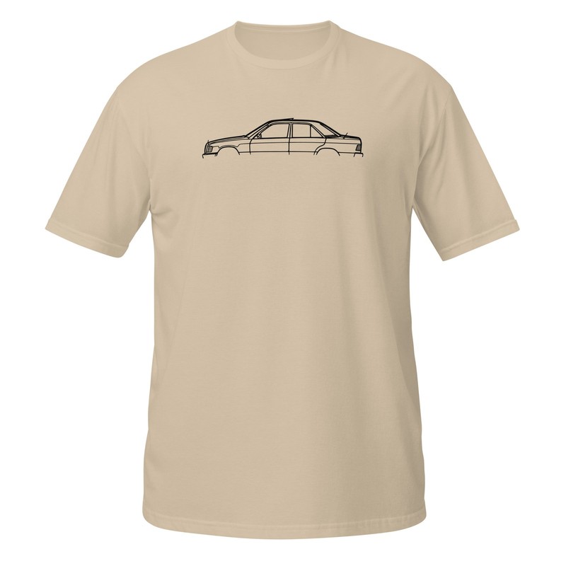 Comfy T-Shirt For Mercedes 190E 1982 Car Lovers Birthday Gift Stylish Tee Shirt