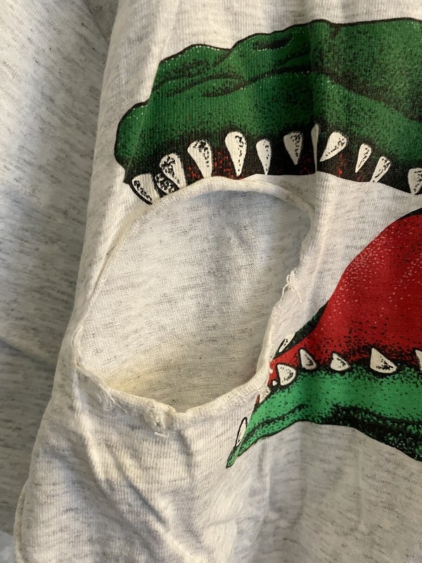 Disney Vintage Florida Killer Wave 2 Sided Gator Bite T Shirt Single Stitch XL gallery