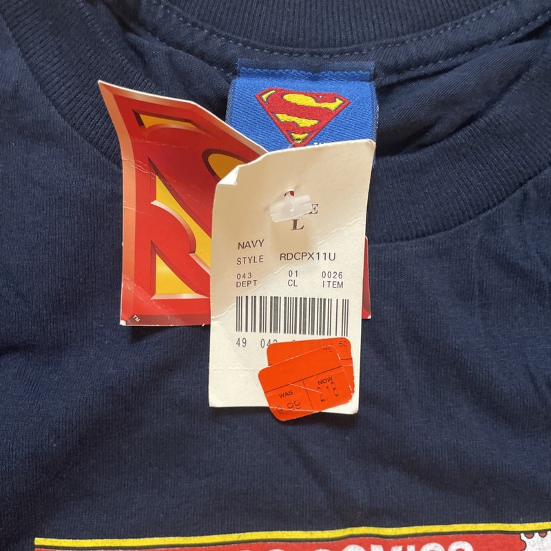 Vintage Superman DC Universe Comic Book Graphic T Shirt Men’s Size Large 90s gallery