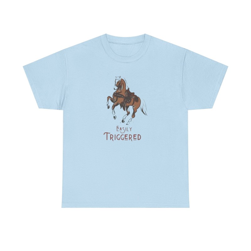 Easily Triggered Horse Tee, Funny T-Shirt, Unisex Cotton Shirt, Gift for […]
