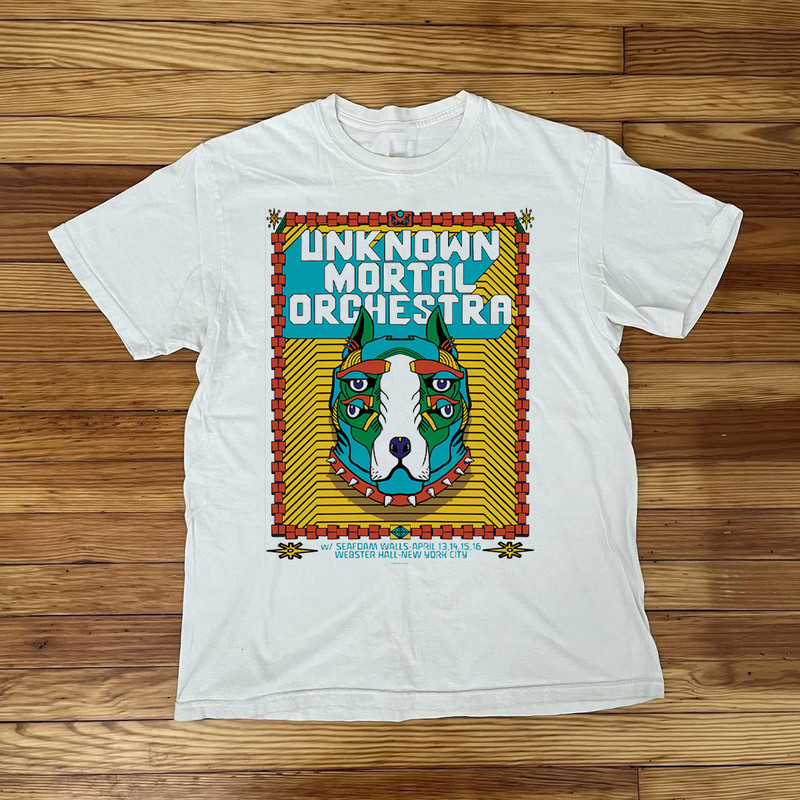 Unknown Mortal Orchestra White Shirt Full size S-5XL T707